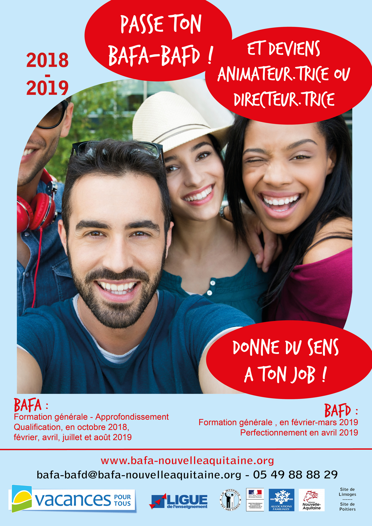 21 février 2019 La Ligue NouvelleAquitaine Former, informer et