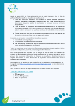 Rapport d'étude Step by Step